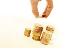 Pila de las finanzas Pila de las finanzas