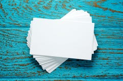 Pile de cartes de visite professionnelle vierges de visite photo stock Pile de cartes de visite professionnelle vierges de visite photo stock