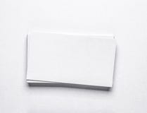 Pile de cartes de visite professionnelle vierges noires de visite Photographie stock Pile de cartes de visite professionnelle vierges noires de visite Photographie stock