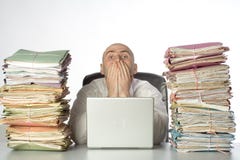 Pile di lavoro di ufficio fotografie stock Pile di lavoro di ufficio fotografie stock