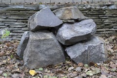 A pile of large natural stones stock image A pile of large natural stones stock image
