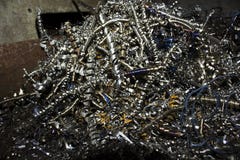 Pile of metal shavings royalty free stock images Pile of metal shavings royalty free stock images