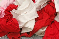 Pile Of Dirty Clothes Stock Images