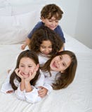 Pile Of Kids Royalty Free Stock Photography