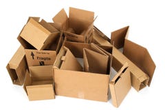 Pile Of Open Cardboard Boxes Stock Photos Pile Of Open Cardboard Boxes Stock Photos