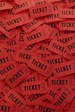 Pile of Red Tickets royalty free stock photo Pile of Red Tickets royalty free stock photo