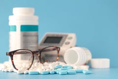 Pills, medical background stock photography Pills, medical background stock photography