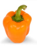 Pimenta de Bell alaranjada Imagem de Stock Pimenta de Bell alaranjada Imagem de Stock