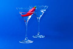 Pimentões nos glas fotos de stock Pimentões nos glas fotos de stock