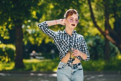 Pin-up girl stock photography Pin-up girl stock photography