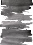 Pincelada dinamic caligráfica do dry ink preto ilustração stock Pincelada dinamic caligráfica do dry ink preto ilustração stock