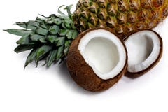 Pineapple and coconut