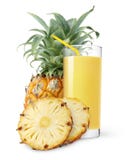 Isolated pineapple juice