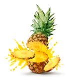 Pineapple juice burst