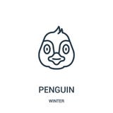 pingwin ikony wektor od zimy kolekcji Cienka kreskowa pingwinu konturu ikony wektoru ilustracja Liniowy symbol dla używa na sieci royalty ilustracja pingwin ikony wektor od zimy kolekcji Cienka kreskowa pingwinu konturu ikony wektoru ilustracja Liniowy symbol dla używa na sieci royalty ilustracja