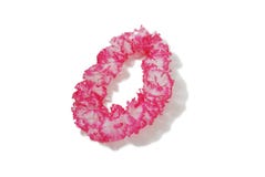 Pink And White Lei Royalty Free Stock Image