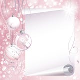 Pink Christmas background stock illustration Pink Christmas background stock illustration