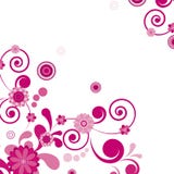 Pink Flower. Floral Background. Pink Flower. Floral Background.