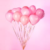 Pink party balloons Royalty Free Stock Images Pink party balloons Royalty Free Stock Images