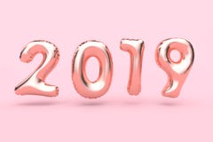 3d rendering 2018 pink-rose gold abstract balloon type-number floating pink background new year holiday concept vector illustration 3d rendering 2018 pink-rose gold abstract balloon type-number floating pink background new year holiday concept vector illustration