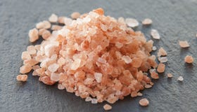 Pink salt from stock photo Pink salt from stock photo