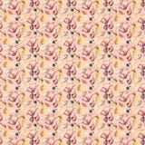 Pink shell illustration repeat background pattern vector illustration Pink shell illustration repeat background pattern vector illustration