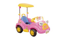 Pink Toy Car Royalty Free Stock Images