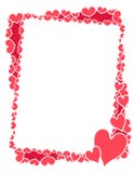 Pink Valentine Hearts Frame Or Border Royalty Free Stock Image Pink Valentine Hearts Frame Or Border Royalty Free Stock Image