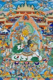 Pintura da religião de Tibet, China imagem de stock Pintura da religião de Tibet, China imagem de stock