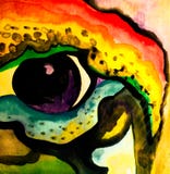 Pintura original da aquarela de um assunto original ilustração do vetor Pintura original da aquarela de um assunto original ilustração do vetor