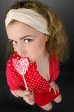 Pinup woman stock image Pinup woman stock image