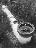 Pipe On Grass royalty free stock photos Pipe On Grass royalty free stock photos