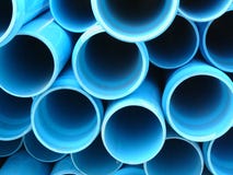 Pipes bleues image libre de droits Pipes bleues image libre de droits