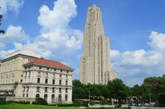 Pittsburgh University and Soldiers and Sailors Museum royalty free stock photography Pittsburgh University and Soldiers and Sailors Museum royalty free stock photography