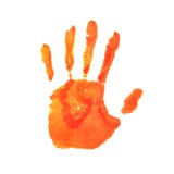 Pittura della mano di arte Fotografie Stock Libere da Diritti Pittura della mano di arte Fotografie Stock Libere da Diritti