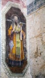 Pittura interna della chiesa del ` s di St George in Jur'ev-Pol'skij fotografia stock Pittura interna della chiesa del ` s di St George in Jur'ev-Pol'skij fotografia stock