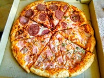 Pizza arkivfoto Pizza arkivfoto