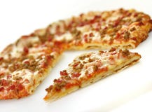 Pizza royalty-vrije stock afbeelding Pizza royalty-vrije stock afbeelding
