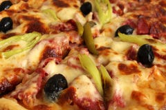 Pizza 3 royalty-vrije stock fotografie Pizza 3 royalty-vrije stock fotografie