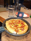 Pizza de Pizza Hut d'Indien photographie stock Pizza de Pizza Hut d'Indien photographie stock