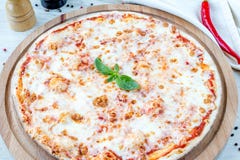 Pizza Margherita zdjęcia stock Pizza Margherita zdjęcia stock