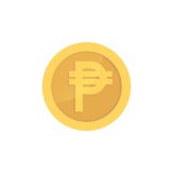 Pièce de monnaie brillante d'or de peso Pièce de monnaie brillante de pesos de pictographe d'or illustration libre de droits Pièce de monnaie brillante d'or de peso Pièce de monnaie brillante de pesos de pictographe d'or illustration libre de droits