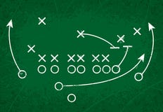 Pièce de stratégie du football illustration de vecteur Pièce de stratégie du football illustration de vecteur