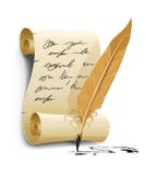 piórkowego atramentu stary pisma narzędzia writing royalty ilustracja piórkowego atramentu stary pisma narzędzia writing royalty ilustracja