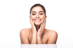 piękna twarz kobiety Perfect toothy uśmiech Kaukaski młodej dziewczyny zakończenie w górę portreta wargi, skóra, zęby odizolowywa obraz royalty free piękna twarz kobiety Perfect toothy uśmiech Kaukaski młodej dziewczyny zakończenie w górę portreta wargi, skóra, zęby odizolowywa obraz royalty free