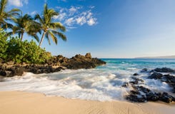 plażowy Hawaii Maui tropikalny plażowy Hawaii Maui tropikalny