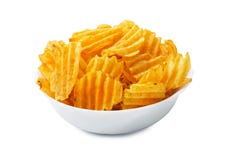Plaat van chips stock foto's Plaat van chips stock foto's