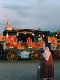 PLAATS JEMAA GR FNA MARRAKECH stock foto PLAATS JEMAA GR FNA MARRAKECH stock foto