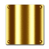 Placa do metal do ouro. textura vazia a projetar ilustração do vetor Placa do metal do ouro. textura vazia a projetar ilustração do vetor