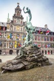 Place de quintal d'Antwerpen, Belgique Images stock Place de quintal d'Antwerpen, Belgique Images stock